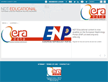 Tablet Screenshot of ndt-educational.org